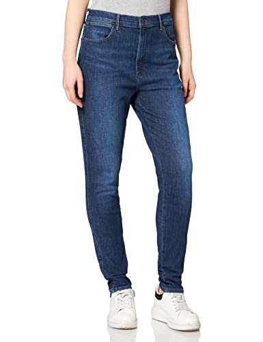Wrangler High Rise obcisłe dżinsy damskie, Dobre Wiadomości, 24W x 32L