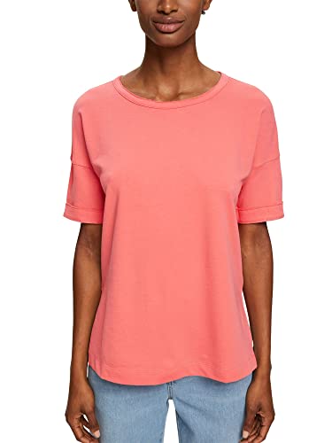 Esprit Damska koszulka dresowa, 640/Coral Red, XS