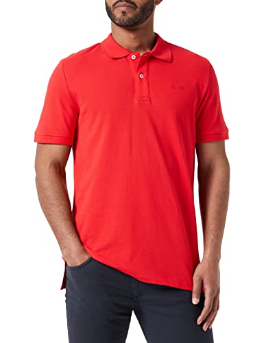 Geox Męska koszulka polo M (True RED), S, czerwony (True Red), S