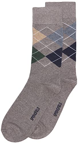 Springfield Skarpetki Rombo Mężczyzna, Średni Szary, Large