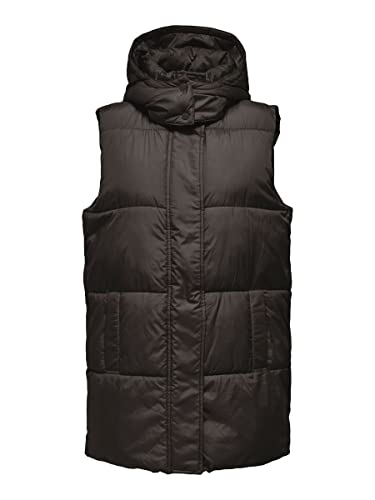 ONLY Onldemy Padded Waistcoat Otw Noos Pikowany kamizelka Kobiety, mulczowanie., L