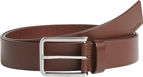 Calvin Klein Pasek męski, Dark Tan, 105