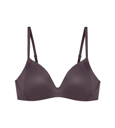 Triumph Damski biustonosz do ciała Soft Touch P Ex miseczki, Red Bean, 80C