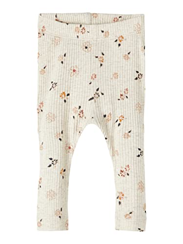 Bestseller A/s Legginsy NBFOSHA, Peyote Melange, 74 cm