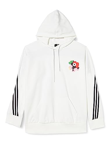 adidas Damska bluza z kapturem MMK w kolorze białym, 3 sztuki