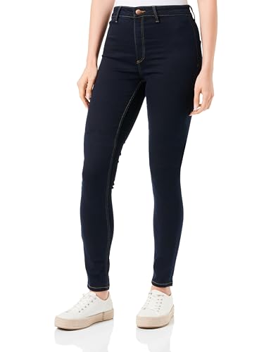 Q/S by s.Oliver Damskie spodnie jeansowe, Sadie High Rise Skinny Leg Blue 40, niebieski, 40W / 34L