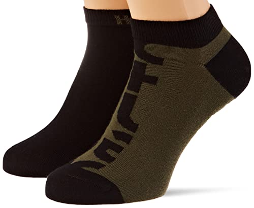 HUGO Męskie skarpetki 2P AS Cut CC Ankle_Socks, Dark Green305, 35-38, Dark Green305