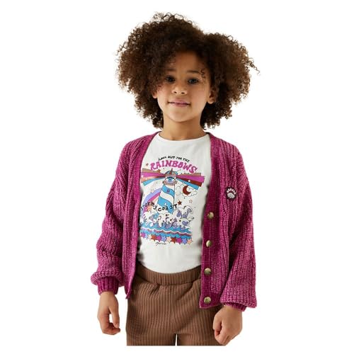 Garcia Kids Dziewczęcy kardigan z dzianiny, Jazzberry, 116 cm