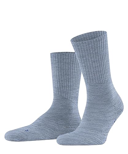 FALKE Uniseks Walkie Light U SO Wełna Merynosa jednokolorowe 1 Para, Niebieski (Arcticblue 6367), 37-38