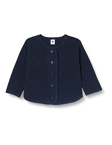 Petit Bateau Kardigan dziewczęcy, Niebieskie palenie, 3 lat