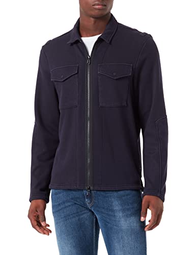 Replay Koszula męska, 088 Deep Blue, L