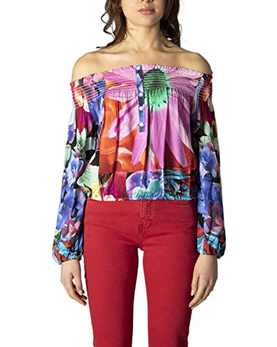 Desigual Blus_Travis damska bluzka, wielobarwny, L