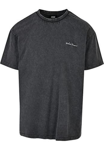 Urban Classics Męski t-shirt oversize, rozmiar S, czarny, S