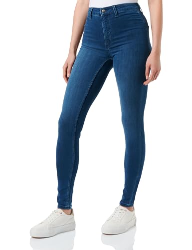 Q/S by s.Oliver Damskie spodnie jeansowe, Sadie High Rise Skinny Leg Blue 38, niebieski, 38W / 34L