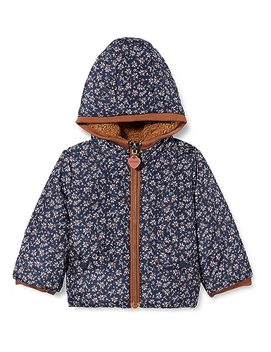Noppies Baby Dziewczęca kurtka Venice Odwracalna kurtka z nadrukiem na całej powierzchni, Black Iris-P554, 92, Black Iris - P554, 92 cm