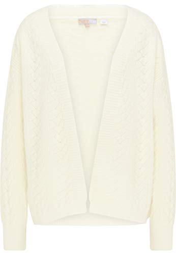 ocy Kardigan damski 82733721, wełniany biały, XL/XXL, biały (wollweiss), XL-XXL