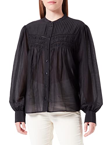 BOSS Damska bluza C_Bonjour Blouse, czarna1, 32 (DE)