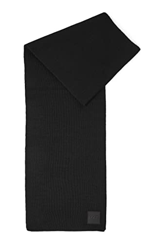BOSS Szalik męski, czarny (Black1), jeden rozmiar