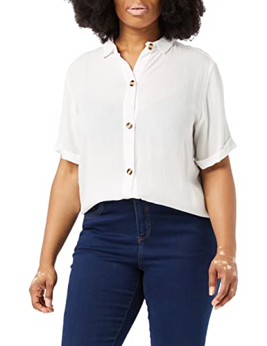 SPARKZ COPENHAGEN Damska koszula Harriet Ss, Off-white (Off White 002), M
