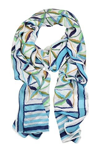 collezione alessandro Szalik Mill z czystego materiału naturalnego 180 cm x 70 cm, turkusowy, jeden rozmiar