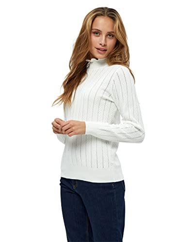 Peppercorn Damski sweter Tana Ruffle, 235 Cloud Dancer, S