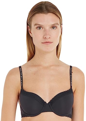 Tommy Hilfiger Demi-biustonosz Biustonosze z fiszbinami Kobiety , Czarny , 80A