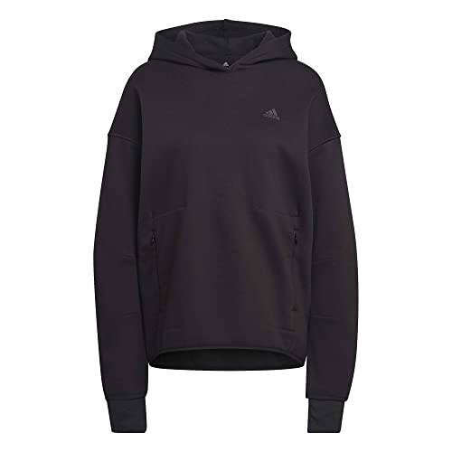 adidas Damska bluza z kapturem Ri Mwn Comfood, czarna, rozmiar XS, czarny, XXS