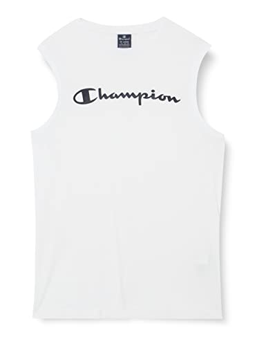 Champion Legacy American Classics Logo S/L Tank Top Męski, biały, XL
