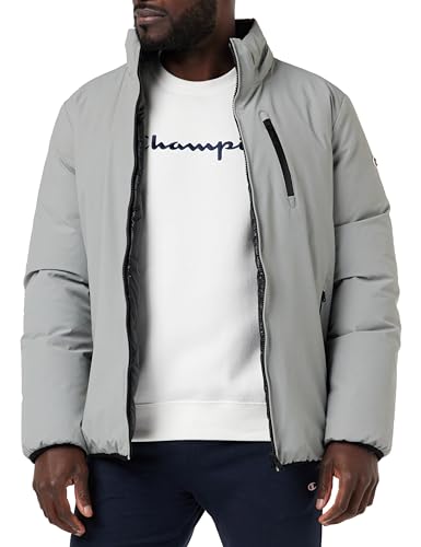Champion Legacy Outdoor-Stretch Nylon Reversible Kurtka Mężczyźni, Grigio Monumento/Nero, XXL