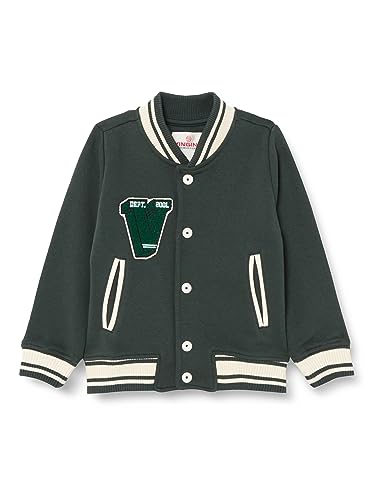 Vingino Chłopięca Ondol Sweater Vest, ciemnozielony, 12 lat