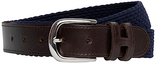 Hackett London Męski pasek Parachute, 595 NAVY, L