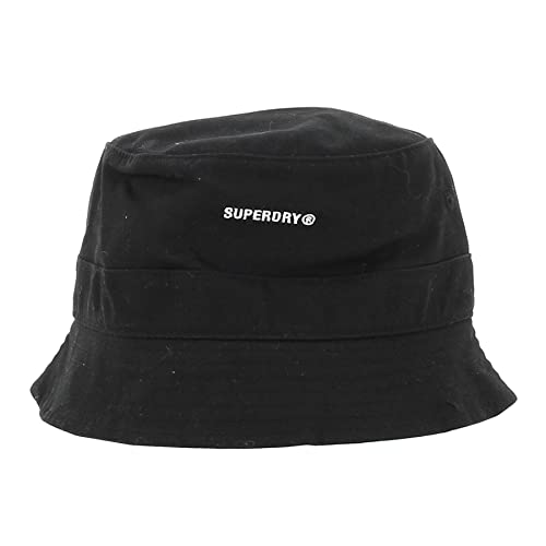 Superdry Gwp Code Bucket Hat, Czapka damska, Czarny (Czarny), Rozmiar Uniwersalny, Czarny, rozmiar uniwersalny