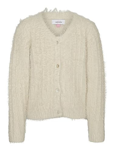 VMLAPOILU LS dekolt w serek kardigan Boo Girl, brzoza