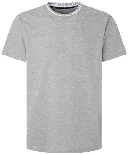 Pepe Jeans Koszulka męska Warian, Szary (ciemnoszary Marl), XL