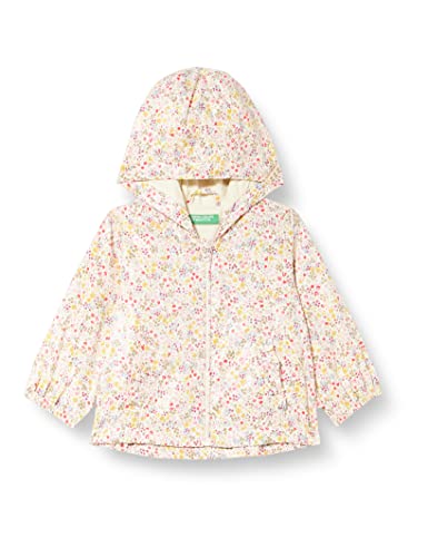 United Colors of Benetton Kurtka dziewczęca, Wielokolorowa 62 V, 82 cm