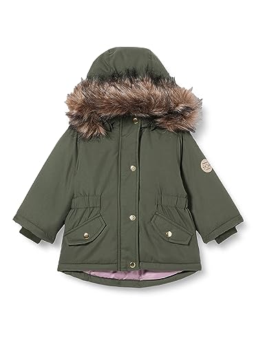 NAME IT Nmfmarlin parka dziewczęca kurtka Pb, czarny, 110 cm