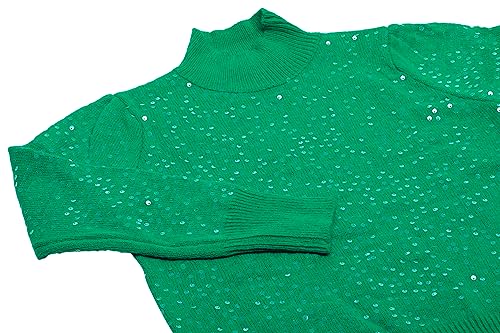 faina Damski top z dzianiny zielony XS/S, zielony, XS