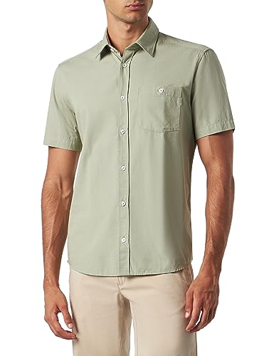 s.Oliver Koszula męska, krótki rękaw, zielony, M