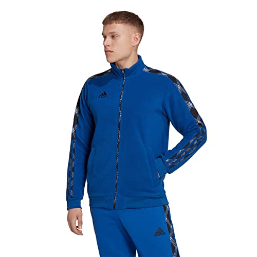 adidas Tiro FL JKT Wr kurtka męska, niebieski/czarny, XXL