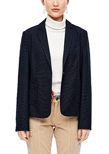 s.Oliver blezer damski, Navy Dobby, 36