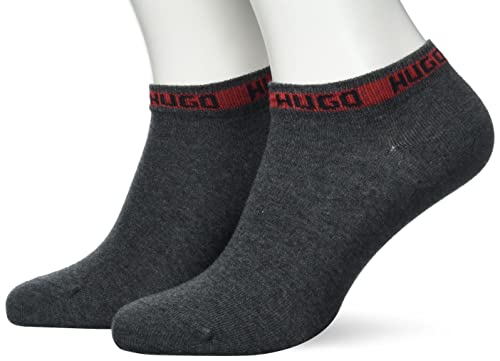 HUGO Skarpety męskie (2 sztuki), Medium Grey31., 43-46 EU