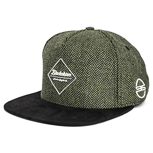 Blackskies Czapka Snapback czapka z daszkiem, czarna, brązowa, szara, uniseks, jakość premium, rea, jeden rozmiar