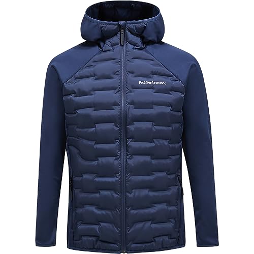 Peak Performance Męska bluza z kapturem Argon Hybrid Hoodie kurtka, Blue Shadow, L