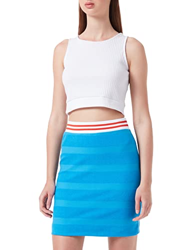Love Moschino spódnica damska, jasnoniebieski, 44