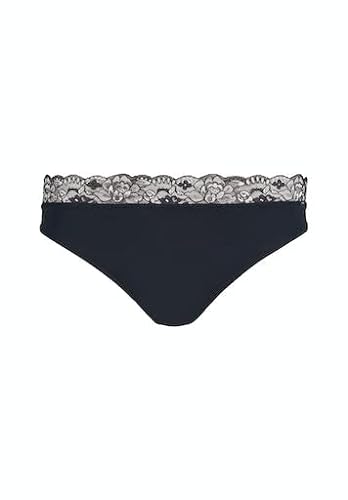 Skiny Damskie stringi Every Day In Micro Twotone G, Night Blue, Regular, niebieski (Night Blue)