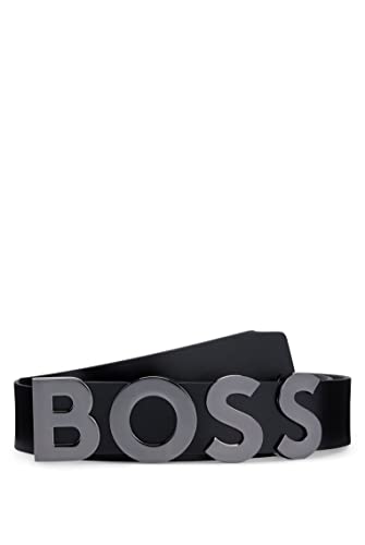 BOSS Pasek męski, Black2, 75