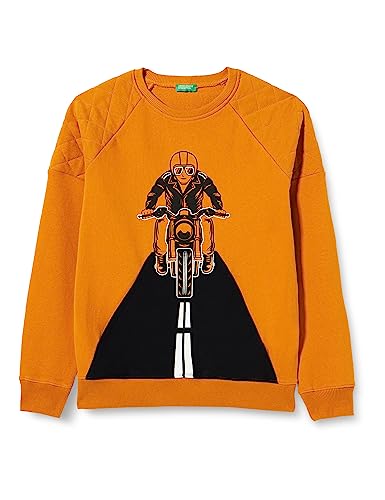 United Colors of Benetton Chłopięca bluza, Golden Oak 36 W, 160 cm (Regularny)