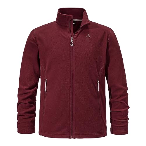 Schöffel Męska kurtka polarowa Cincinnati3, Dark Burgundy, 50