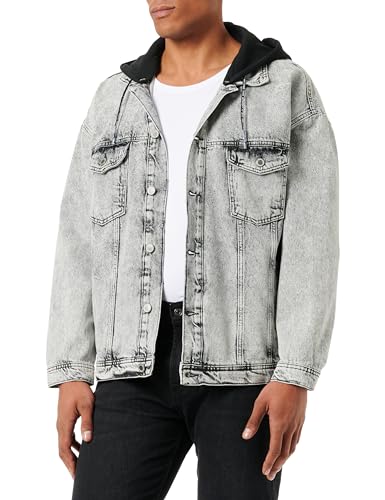 DeFacto Płaszcz męski, szary, M