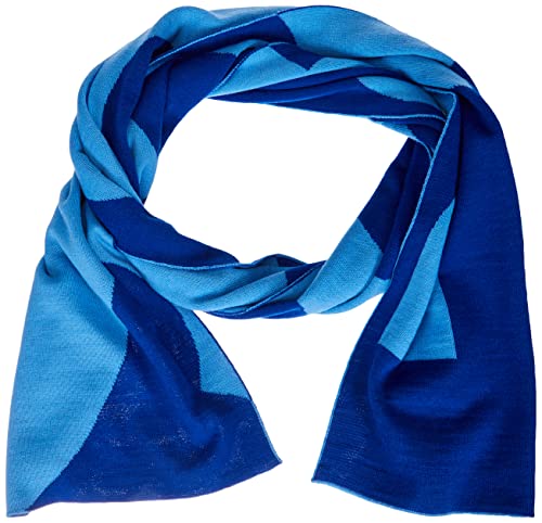 BOSS Męski szalik Acro_Scarf, Medium Blue424., jeden rozmiar
